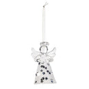 Nativity Ornament Glass Angel, 5.5", Set of 6