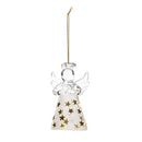 Nativity Ornament Glass Angel, 5.5", Set of 6