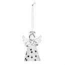 Nativity Ornament Glass Angel, 5.5", Set of 6