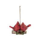 Cardinals On Branch Ornament