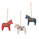 Dala Horse Handmade Orn A/3