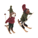 Dogs On Skis Wool Orn, A/2