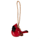 Snowbirds Ornament Ceramic Cardinal, 3"H, Asst of 2