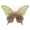 VivaStyle Wall Decor, Metal, Butterfly Lasercut, Asst of 3