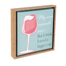 Simple Blessings Indoor Wall Decor, Sentiment Canvas with Wood Frame, 10"Lx10"H, Asst of 3