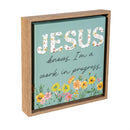 Simple Blessings Indoor Wall Decor, Sentiment Canvas with Wood Frame, 10"Lx10"H, Asst of 3