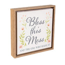 Simple Blessings Indoor Wall Decor, Sentiment Canvas with Wood Frame, 10"Lx10"H, Asst of 3