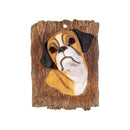 Hillside Pasture Outdoor Wall Decor Resin Dog, 6.8" x 9.2", Asst of 4