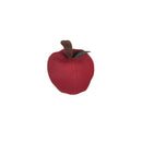Fabric Apple Table Décor, 3 Asst, 3 of each, 9 Pieces Total in Wooden Tray