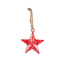 Metal Ornaments in Jar, Star/Tree, 2 Designs, 40 of each, 80 pcs total