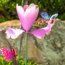Garden of Wonder Garden Decor, Outdoor Magnetic Glitter Butterfly, Asst of 12