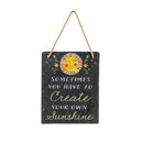 Inspirational Slate Signs, 8" L x 10" H