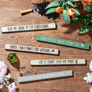 Just For Laughs Garden Glee Wood Sign Program, 18"L