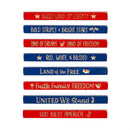 Red, White, & Bloom Pride Wood Sign Program, 18"L