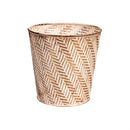 Winter Grove Planter, Metal, Embossed Design, Asst of 6, Includes 2-Tier Plant Stand Program