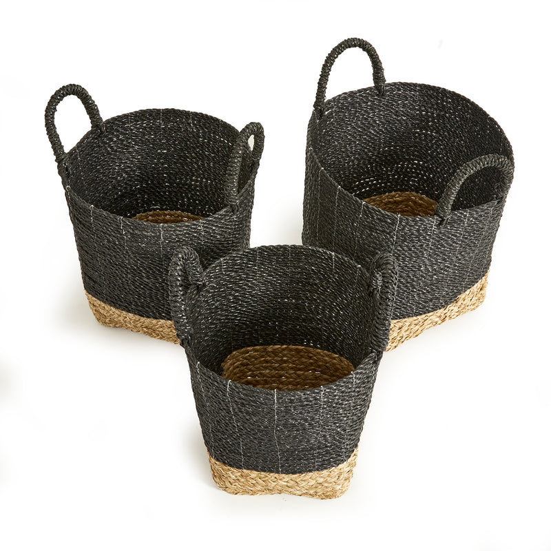 NAPA Home & Garden, MADURA MARKET BASKETS, SET OF 3,PA201BK