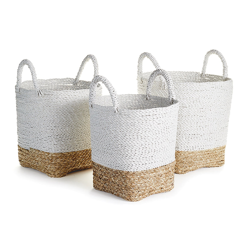 Napa Home Garden, MADURA MARKET BASKETS ,SET OF 3,pa201wh