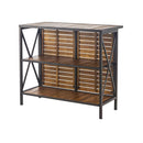 Aacia Bar Table with Irin Frame