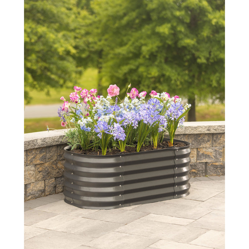 Galvanized Steel Garden Bed Large,phf028