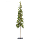 Lighted Alpine Tree with 200 Lights 6.9'