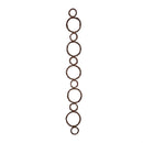 Large and Small Circle Grapevine Lighted Garland