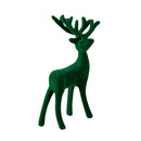 Flocked Deer Table Decor,phl386