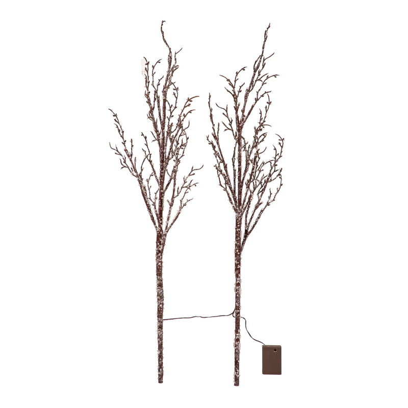 Indoor/Outdoor Lighted LED Icicle Branch Set of 2,phl421