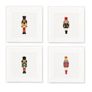 6" Cotton Nutcracker Icon Cocktail Napkin Set,phl463