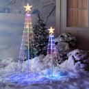 Indoor/Outdoor Cone tree with RGB Lights 47"