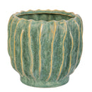 VivaStyle Planter, Ceramic Mist Glaze, 4.33"H, Asst of 2