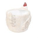 Hillside Pasture Ceramic Rooster Planter, 4.7"H