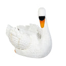 Hillside Pasture Planter Resin Swan Planter, 11.37"