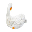 Hillside Pasture Planter Resin Swan Planter, 11.37"