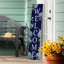 VivaStyle Garden Decor, Porch Leaner, Hydrangea Haven "WELCOME", 10.75" L x 46" H