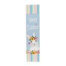 Bunny Blooms Garden Decor, Porch Leaner, Easter, 10.75" L x 46" H