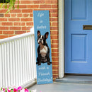 Pet Central Dog Porch Leaner, French Bulldog, 46"H