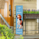 Pet Central Dog Porch Leaner, Beagle, 46"H