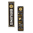 Boston Bruins 2025 Winter Seasonal Double Sided Large Leaner, 46"