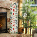 VivaStyle Festive Foliage Porch Leaner,"Welcome", 46" H
