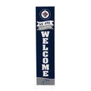 Winnipeg Jets Large Single Sided Leaner, 46"
