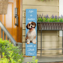 Pet Central Dog Porch Leaner, Shih Tzu, 46"H