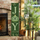 Shades of Emerald Joy Porch Leaner, "Joy To The World", 46"H