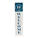 Coastal Porch Leaner Nautical Monogram 46" H H
