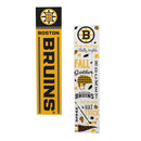 Boston Bruins 2025 Fall Seasonal Double Sided Large Leaner, 46"