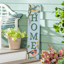 What She Shed Garden Decor, Porch Leaner, "HOME", 10.75" L x 46" H