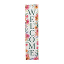 Pastels of Nature Porch Leaner, "Welcome", 46"H