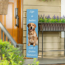 Pet Central Dog Porch Leaner, Golden Retriever, 46"H