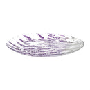Cottage Garden Plate Glass Dinner Plate, Lavender, 11"