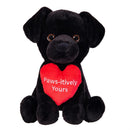 Valentine's Day Plush Toy, Sentiment Heart Dogs, 10", Asst of 4
