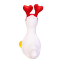 Valentine's Day Plush, Goose with Headband, 10", Asst of 2